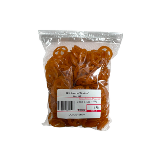 Chicharrón “Duritos” Wheels Not GF 150 g