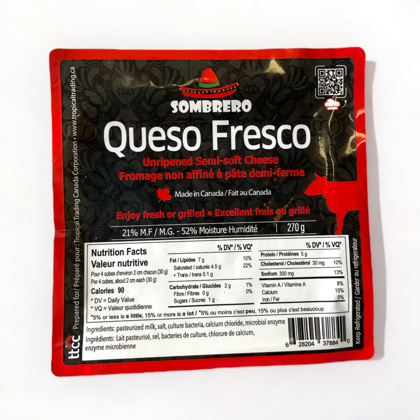 Queso Fresco Sombrero