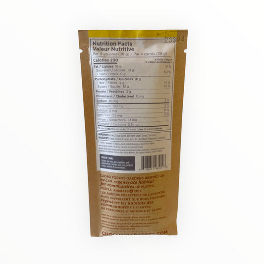 Chocosol Turmeric Ginger 75g