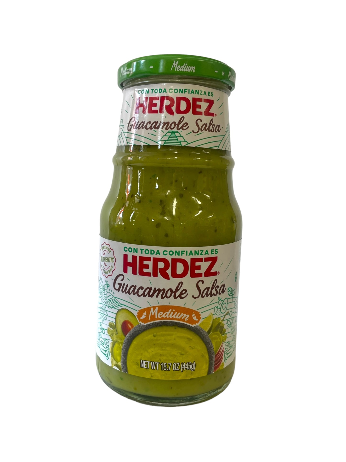 Salsa Guacamole Herdez 445g