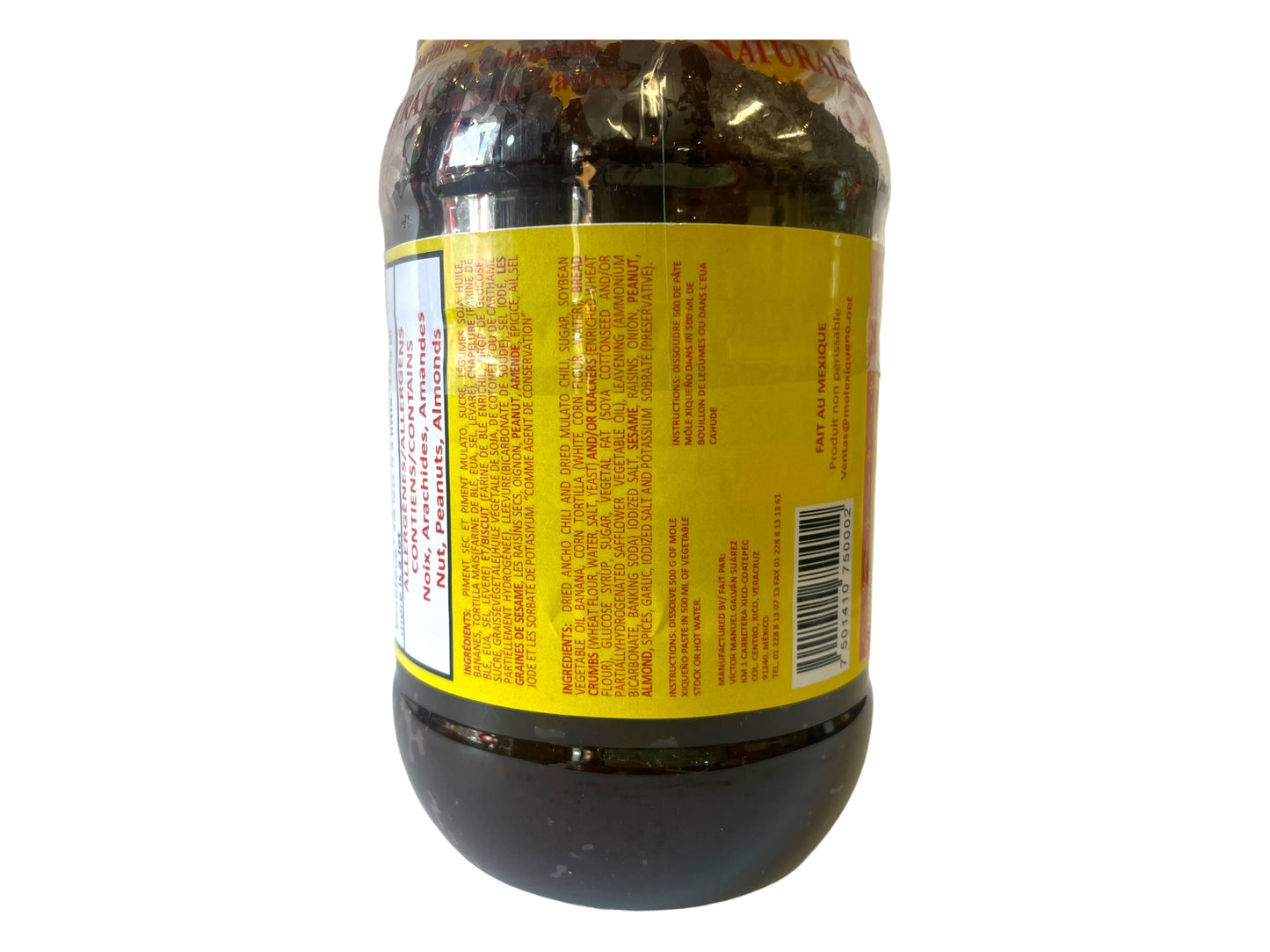 Mole paste Xiqueño 500g