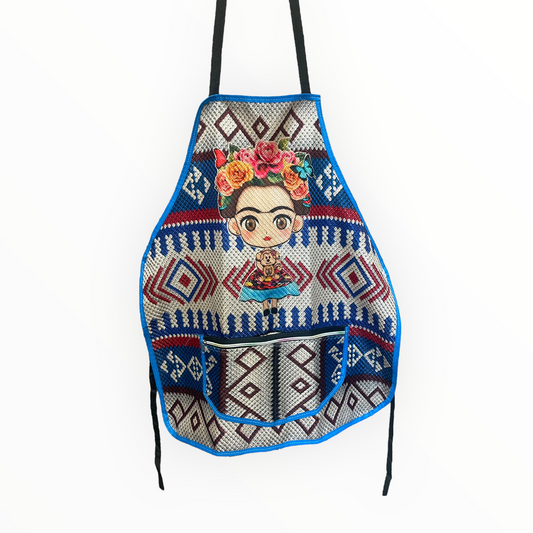 Frida Embroidered Apron