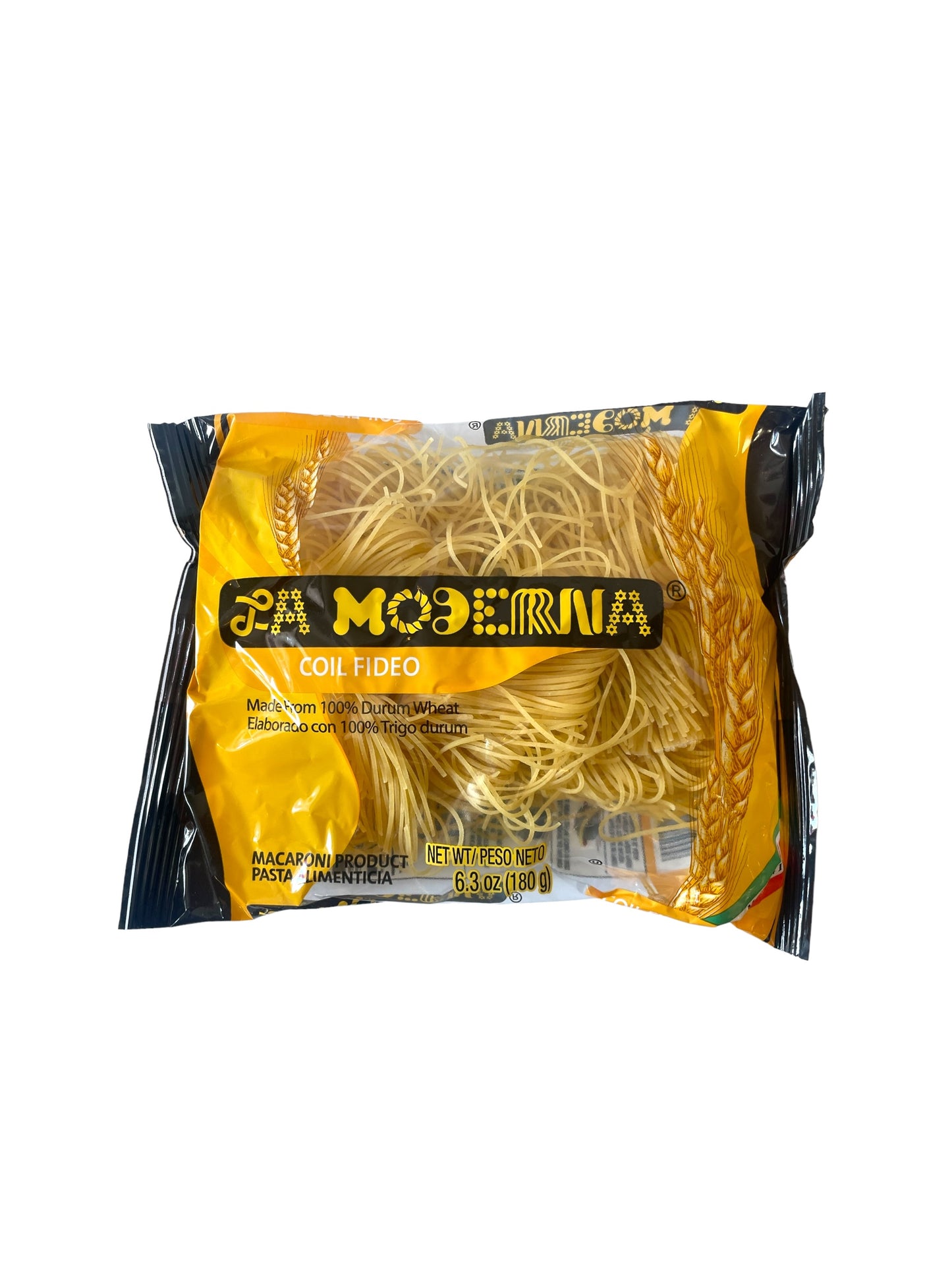 Coil Fideo Pasta La Moderna 180g