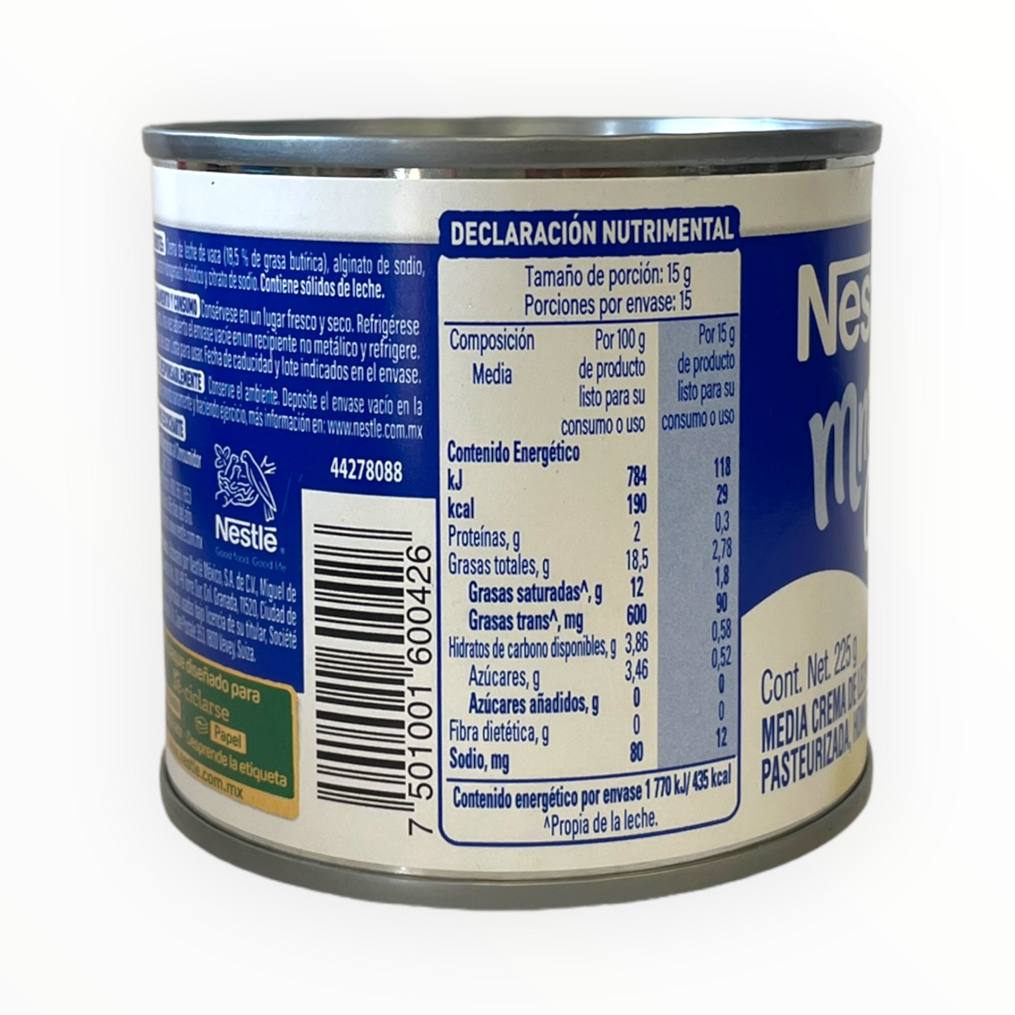 Nestlé Media Crema 225g