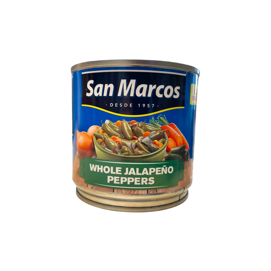 Whole Jalapeño Peppers San Marcos 312g