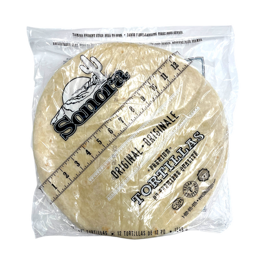 Flour tortillas Sonora 12” 1248g