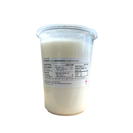 Pork Lard (Manteca) Sombrero 750g
