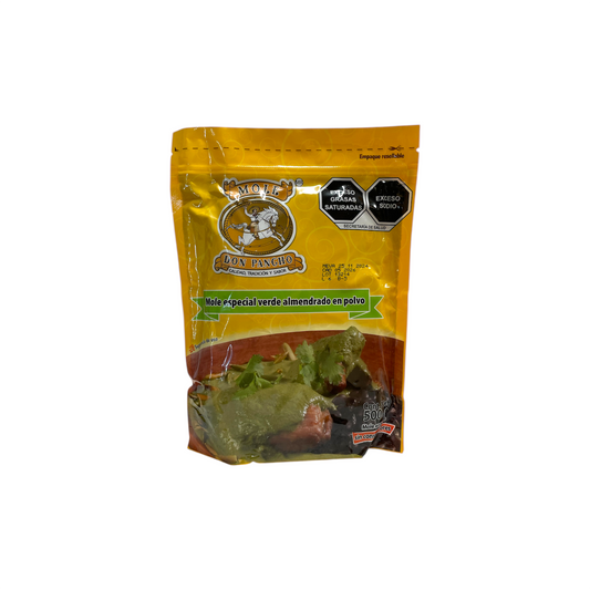 Mole Especial Verde Almendrado En Polvo Don Pancho 500 g