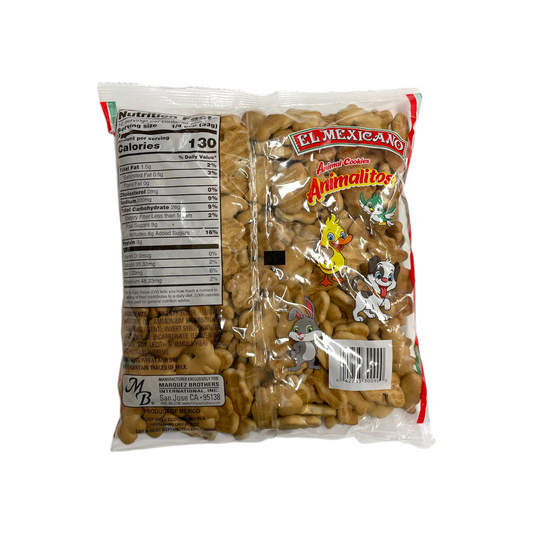 Animalitos Cookies El Mexicano 400 g