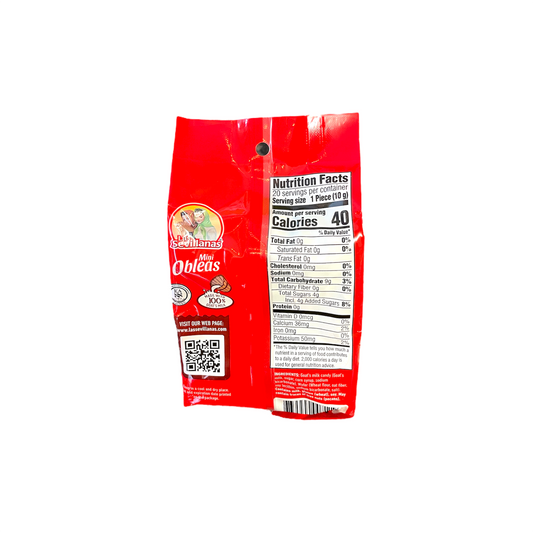 Mini Obleas Las Sevillanas 20 pcs pack 200g