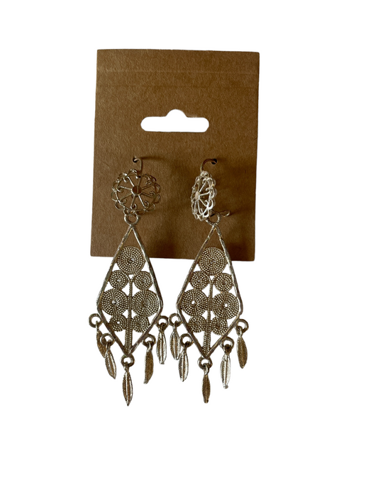 Golden Large Earings