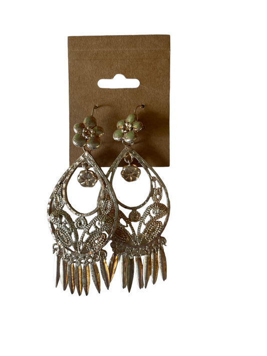 Golden Large Earings