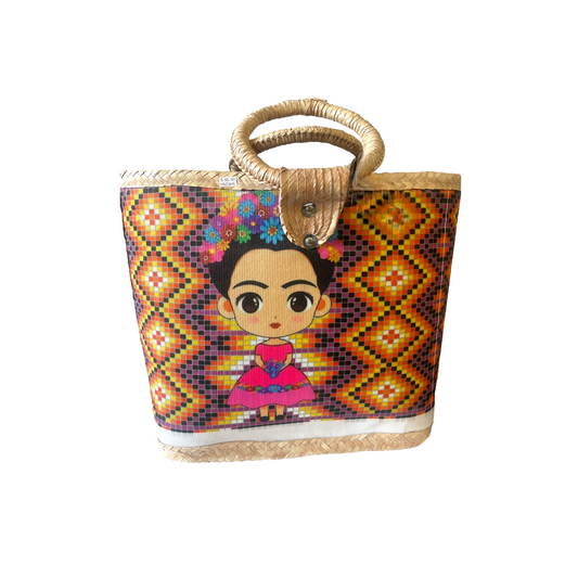 Palm Leaf Frida Bag