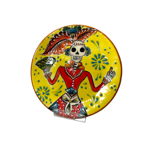 Clay Catrina Plates