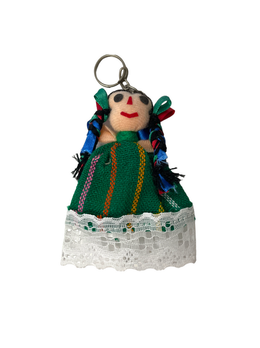 Lele Mexican Doll Keychain