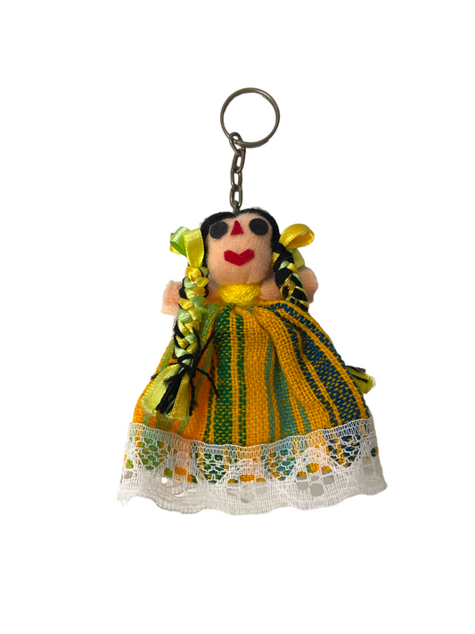 Lele Mexican Doll Keychain