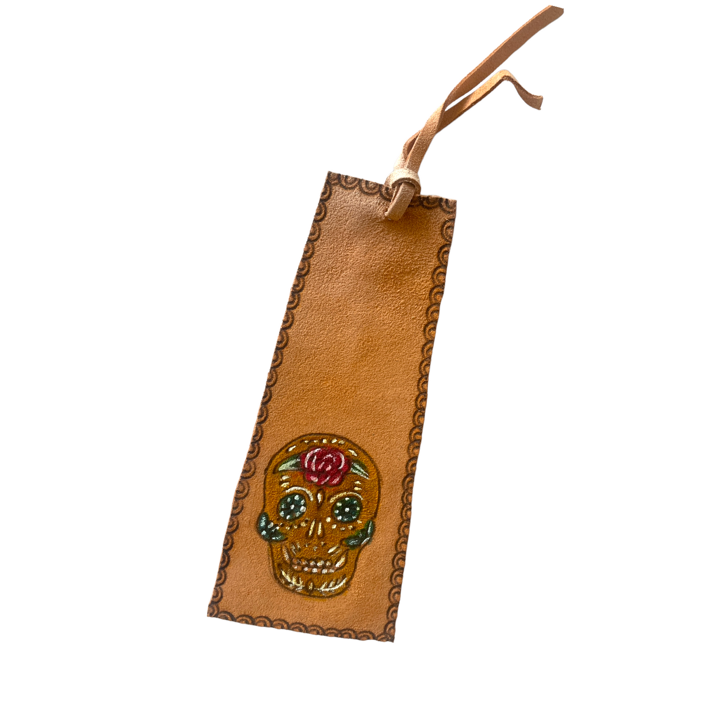 Velvet Leather Bookmark