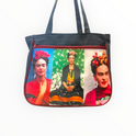Denim Tote Bags - Mexican prints