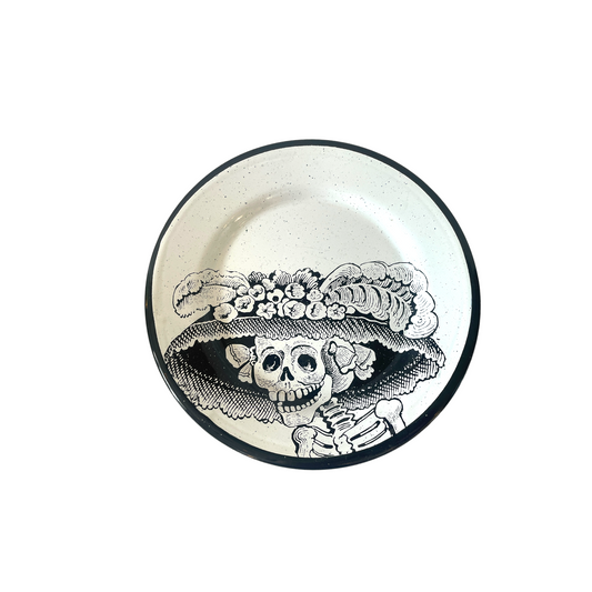 Enamelware Small Saucer - Catrina